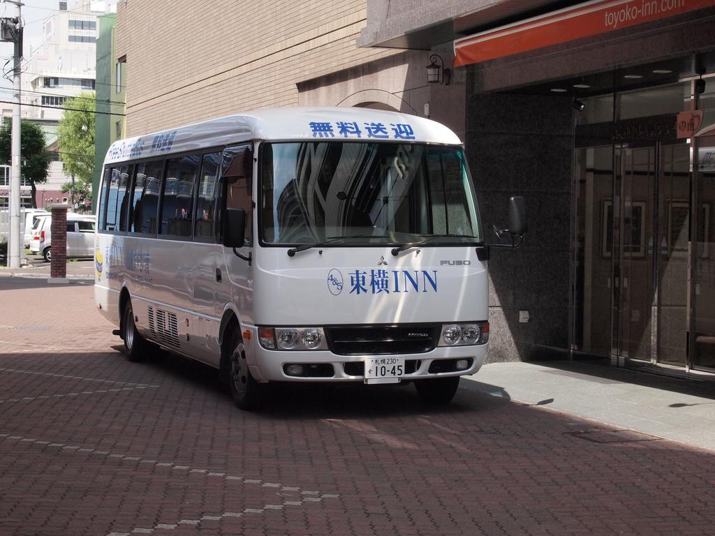 Toyoko Inn Hokkaido Sapporo Susukino Minami Extérieur photo